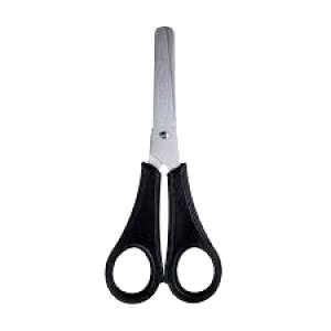 TESOURA 13cm ESCOLAR PRETA - LEO &LEO LEONORA 