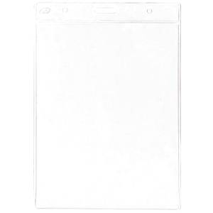 CRACHÁ IDENTIFICADOR P/ CONVENÇÃO 120x155mm TRANSPARENTE - ACP