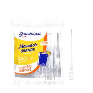 MEXEDOR GRANDE CRISTAL C/ 240 Unid. Strawplast