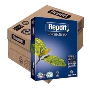 PAPEL A3 297mm X 420mm 75g 500Fls REPORT PREMIUM SUZANO