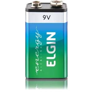 PILHA ALCALINA 9V C/ 1 Unid. - ELGIN