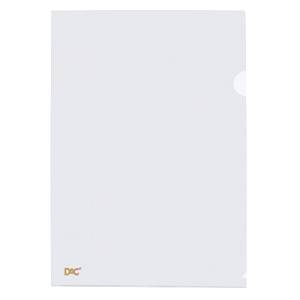 PASTA em L A4 220x300mm CRISTAL- DAC