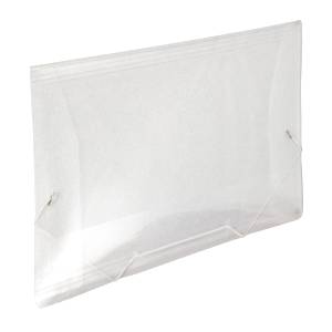 PASTA ABA ELÁSTICO OFÍCIO 332x232mm CRISTAL - DAC