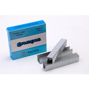 GRAMPO 23/15 C/ 1.000 Unid. GALVANIZADO - BACCHI