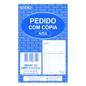 BLOCO PEDIDO C/ CÓPIA 2 VIAS 145x215mm 25x2Fls - SÃO DOMINGOS