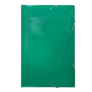 PASTA ABA ELÁSTICO PAPELÃO 335x235mm VERDE- FRAMA