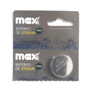 BATERIA DE LÍTIO 3V CR2025 - MAXPRINT