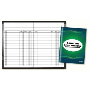 LIVRO CONTA CORRENTE 154x216mm C/ 50Fls - SÃO DOMINGOS