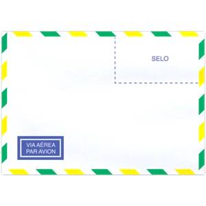 ENVELOPE CARTA BRANCO RPC 114x162mm CX. C/ 1.000 Unid. - SCRITY