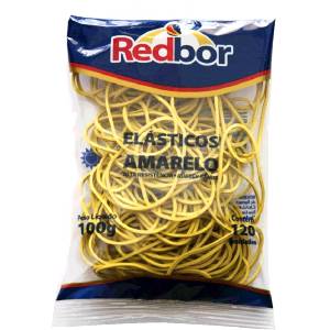 ELÁSTICO AMARELO Nº.18 100g - REDBOR