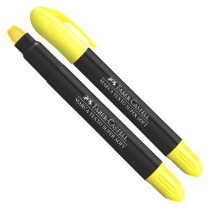 MARCA TEXTO GEL SUPER SOFT AMARELO - FABER CASTELL