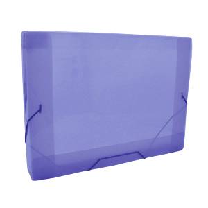 PASTA ABA ELÁSTICO OFÍCIO 335x245x30mm LILÁS- ACP