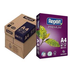 PAPEL A4 210mm X 297mm 90g 500Fls REPORT PREMIUM SUZANO
