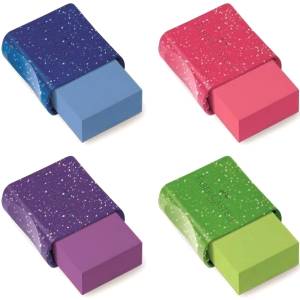 BORRACHA C/ CAPA FC MAX GLITZ - FABER CASTELL