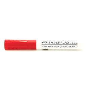 MARCADOR QUADRO BRANCO VERMELHO - FABER CASTELL