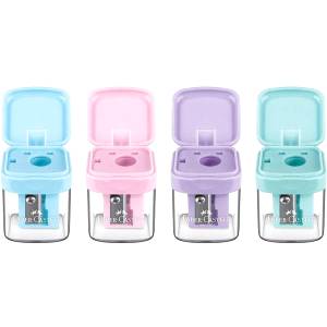 APONTADOR COM DEPÓSITO MINIBOX TOM PASTEL - FABER CASTELL