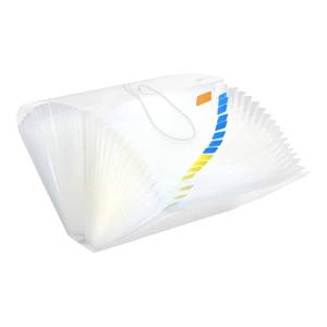 PASTA SANFONADA DUPLICATA C/ 31 DIVISÓRIAS CRISTAL - ACP 