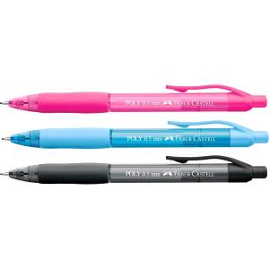 LAPISEIRA 0.5mm POLY ROSA - FABER CASTELL