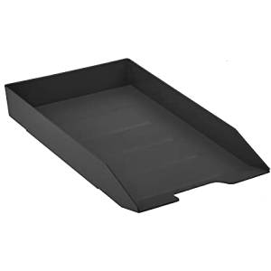 CAIXA CORRESPONDÊNCIA ACRÍLICA SIMPLES ARTICULADA PRETA - ACRIMET