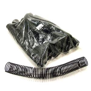 ESPIRAL PLÁSTICO 33mm PRETO C/ 27 Unid. - PLASPIRAL 