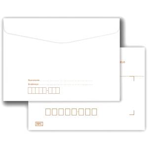 ENVELOPE CARTA BRANCO C/ RPC 114x162mm (Unidade) - FORONI