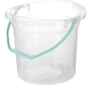 BALDE COM BICO 11L TRANSPARENTE PLASVALE