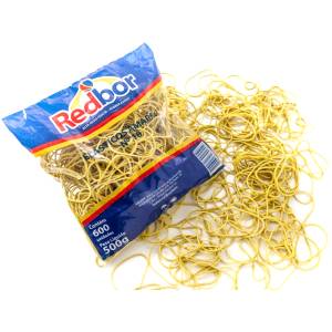 ELÁSTICO AMARELO Nº.18 500g - REDBOR