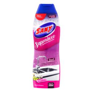 SAPONÁCEO CREMOSO 300ml FLORAL SANY