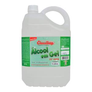 Alcool em Gel 70% 5 Litros Carbopol - Classlimp
