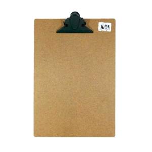 PRANCHETA EUCATEX 1/2 OFICIO C/ PRENDEDOR DE PLÁSTICO - CARBRINK