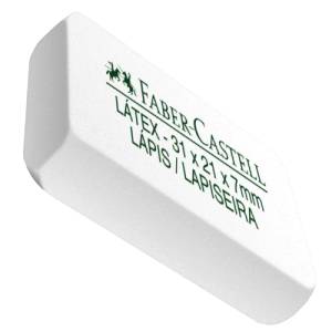 BORRACHA LATEX BRANCA - FABER CASTELL