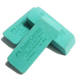 BORRACHA LATEX VERDE - FABER CASTELL