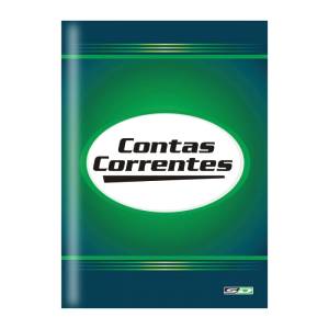 LIVRO CONTA CORRENTE 215x315mm C/ 100Fls - SÃO DOMINGOS