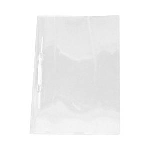 PASTA PLÁSTICA GRAMPO TRILHO 335x226x10mm CRISTAL - ACP